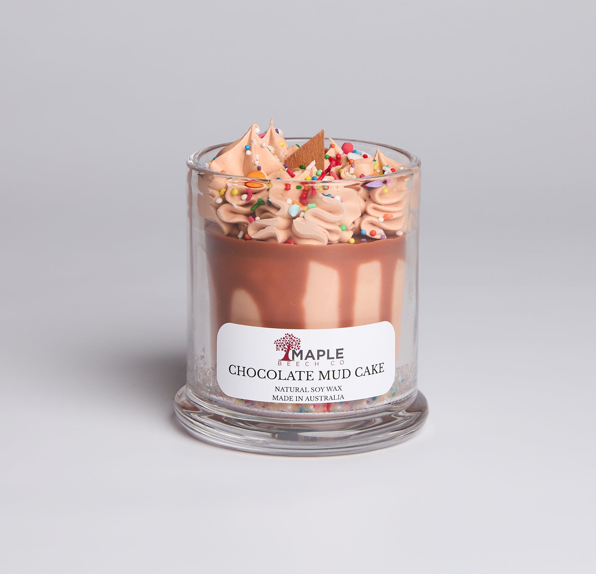 Chocolate Mud Cake Dessert Candle Maple Beech Co 