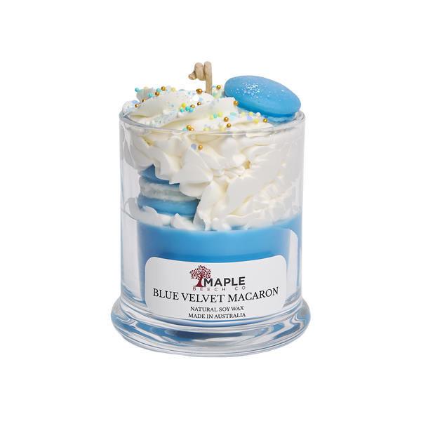 Blue Velvet Macaron